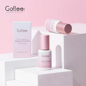 Gollee 10/12PCS Lash Glue Jelly Powder Glue 5ml Eyelash Extension Supplie Makeup Tools Bonder accelerator Lash Super Bonder Lash