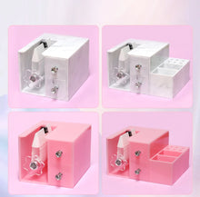 Load image into Gallery viewer, Self Fanning Lash Extension Making Machine Easy Volum Fan False Eyelash Separator Root Splitter Machine with Drawer Makeup Tools