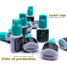 Load image into Gallery viewer, 10 Bottles IBeauty Hyper Bond Cyan Cap 5ml 0.5Sec for Eyelash Extensions Glue Makeup Tools Korea Beauty Health Shop Quick Drying
