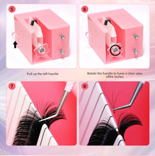 Load image into Gallery viewer, Self Fanning Lash Extension Making Machine Easy Volum Fan False Eyelash Separator Root Splitter Machine with Drawer Makeup Tools