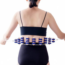 Load image into Gallery viewer, Wood Back Massage Roller Rope, Wood Therapy Cellulite Massage Tools, Self Massage Tools for Neck Leg Back Pain Relief Body Care