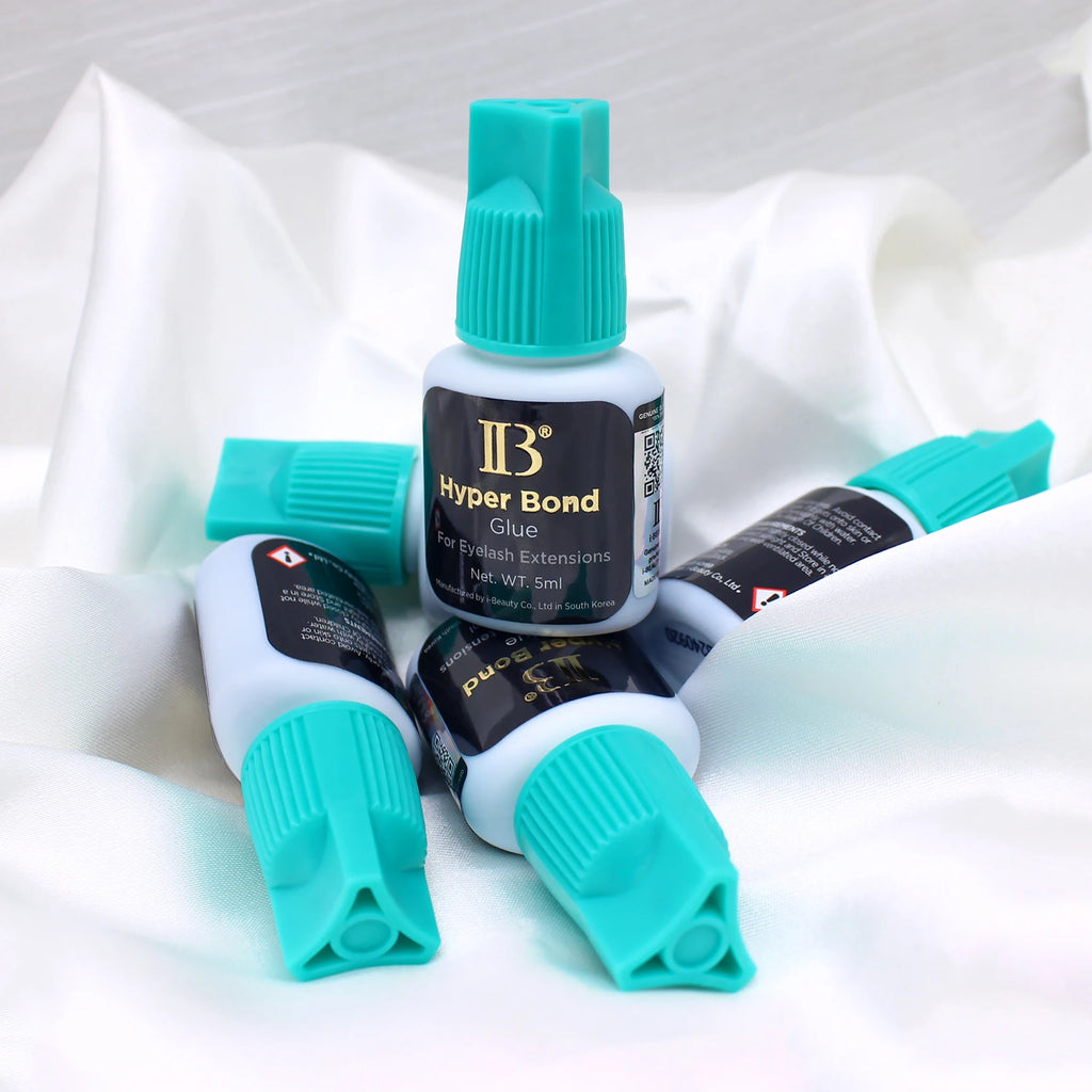 10 Bottles IBeauty Hyper Bond Cyan Cap 5ml 0.5Sec for Eyelash Extensions Glue Makeup Tools Korea Beauty Health Shop Quick Drying