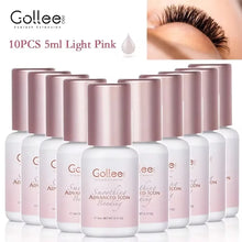 Load image into Gallery viewer, Gollee 10/12PCS Lash Glue Jelly Powder Glue 5ml Eyelash Extension Supplie Makeup Tools Bonder accelerator Lash Super Bonder Lash