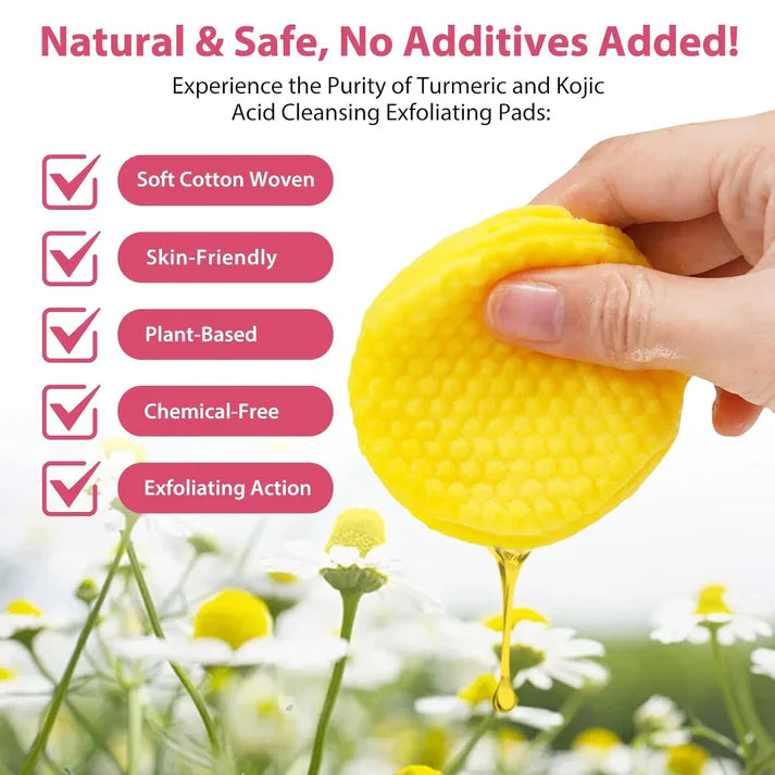 AdornPro Turmeric & Kojic Acid Glow Pads | 40 Pack